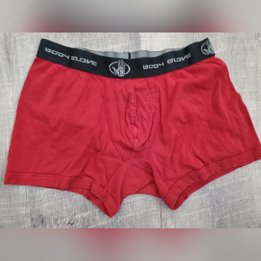 Body Glove Men's Red Boxer Briefs